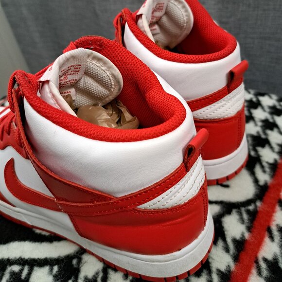 %Size 9.5 Nike Dunk High Championship White University Red Men DD1399-106 / A 25 main image 9